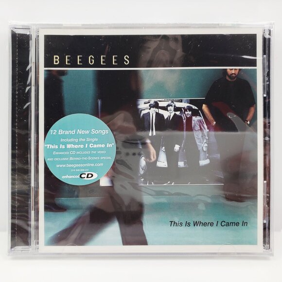 Bee Gees This Is Where I Came In CD Enhanced 2001 Soft Rock Pop Sealed - Picture 1 of 9